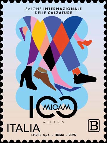 Francobollo Gambe e Scarpe Stilizzate -  2025