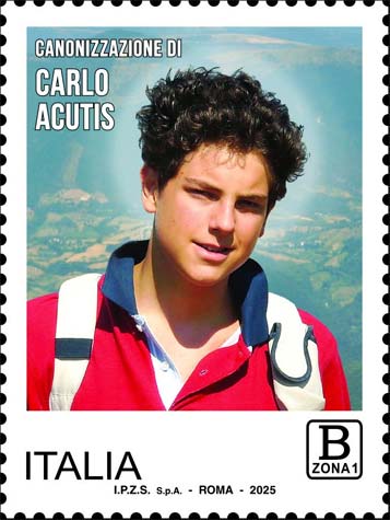Francobollo Ritratto di Carlo Acutis -  2025