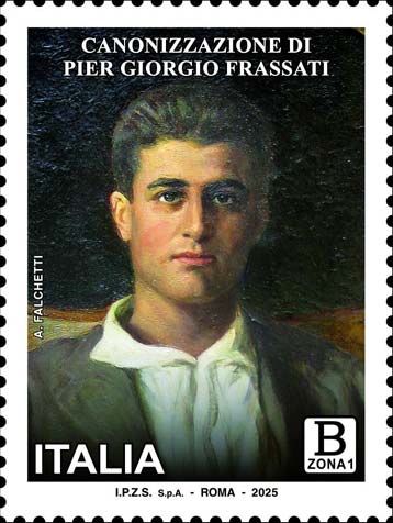 Francobollo Ritratto di Pier Giorgio Frassati -  2025