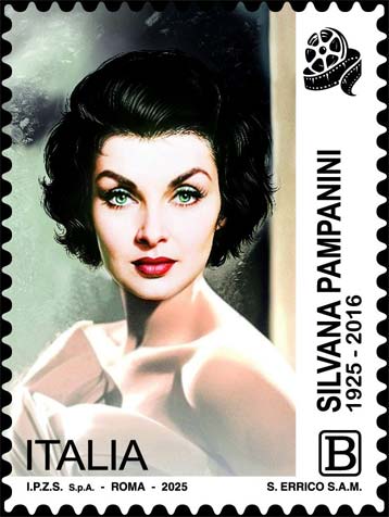 Francobollo Ritratto di Silvana Pampanini -  2025