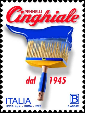 Francobollo Pennelli Cinghiale -  2025