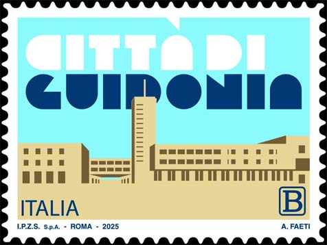 Francobollo Edifici Stilizzati -  2025