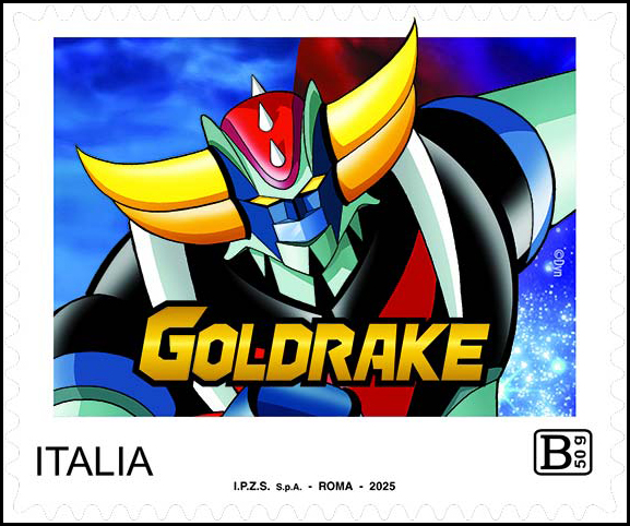 Francobollo Goldrake -  2025