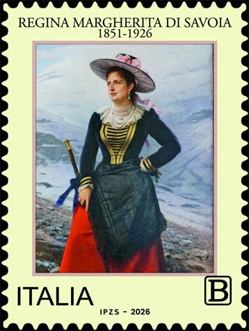 Francobollo Ritratto di Margherita di Savoia -  2026