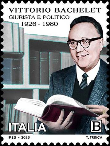Francobollo Ritratto di Vittorio Bachelet -  2026