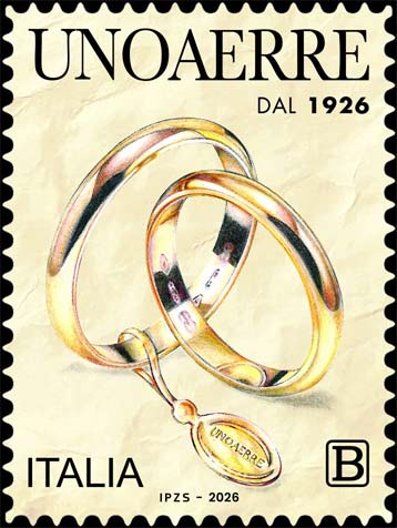 Francobollo Unoaerre -  2026