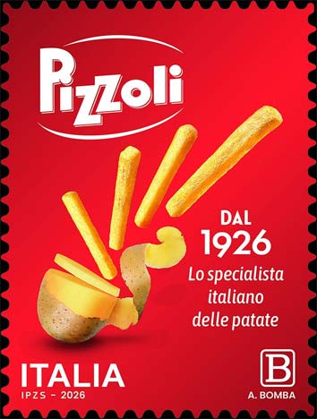Francobollo Pizzoli -  2026