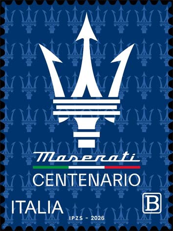 Francobollo Maserati -  2026