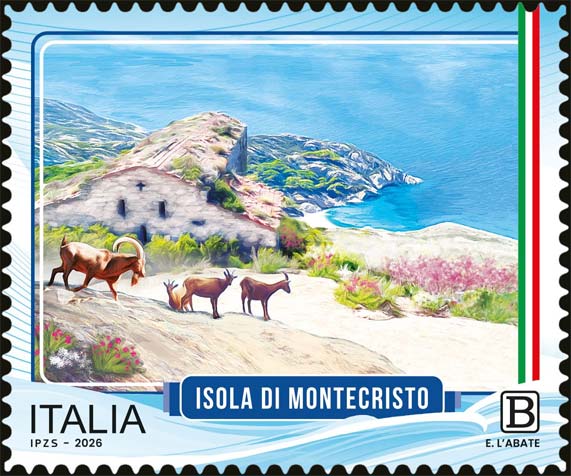 Francobollo Isola di Montecristo -  2026
