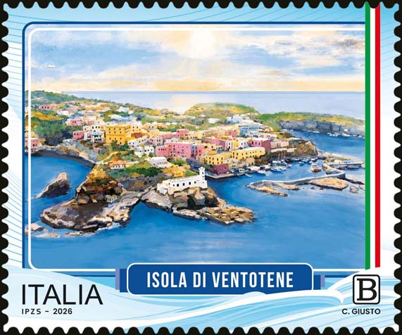 Francobollo Isola di Ventotene -  2026