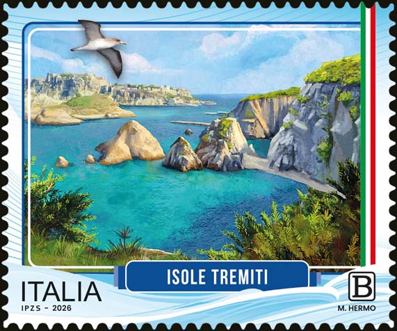 Francobollo Isole Tremiti -  2026