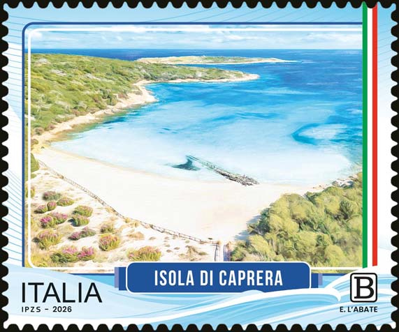 Francobollo Isola di Caprera -  2026