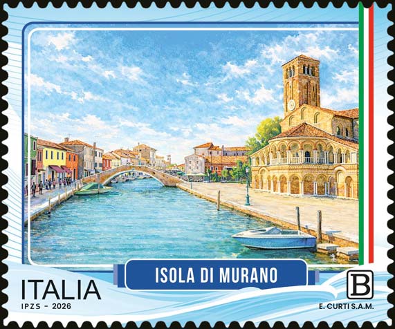 Francobollo Isola di Murano -  2026