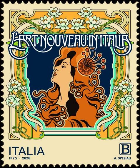 Francobollo Donna Stilizzata -  2026