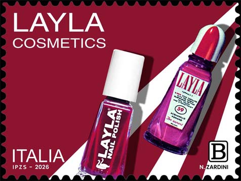 Francobollo Layla Cosmetics -  2026