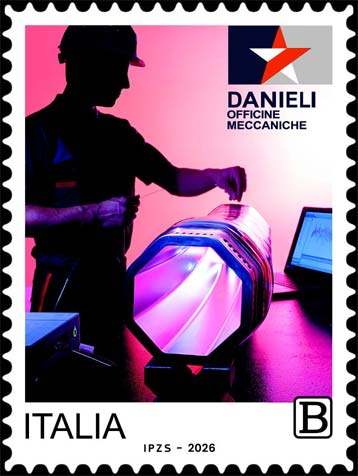 Francobollo Danieli Officine Meccaniche -  2026