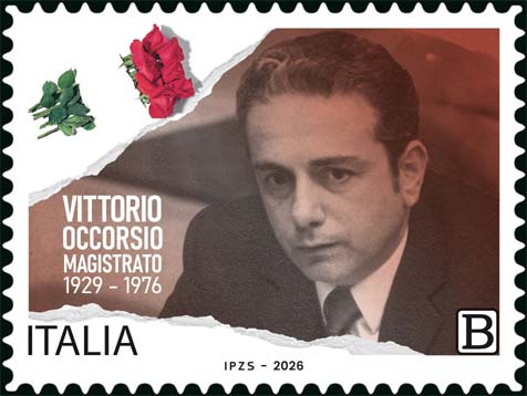 Francobollo Ritratto di Vittorio Occorsio -  2026