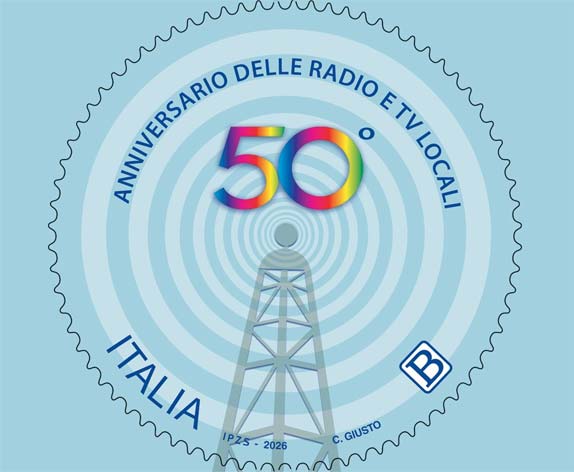 Francobollo Torre di Trasmissione Radio -  2026
