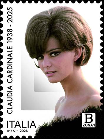 Francobollo Ritratto di Claudia Cardinale -  2026