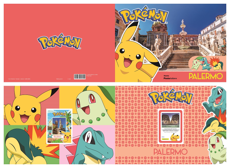 Francobollo Pokémon Palermo -  2022